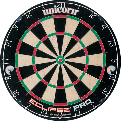 Eclipse Pro, Professional Bristle Dartboard with Competition Quality Sisal, Spider and Number Ring, Professional Dart Board for Adults