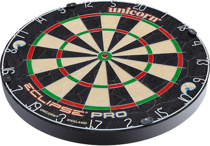Eclipse Pro, Professional Bristle Dartboard with Competition Quality Sisal, Spider and Number Ring, Professional Dart Board for Adults